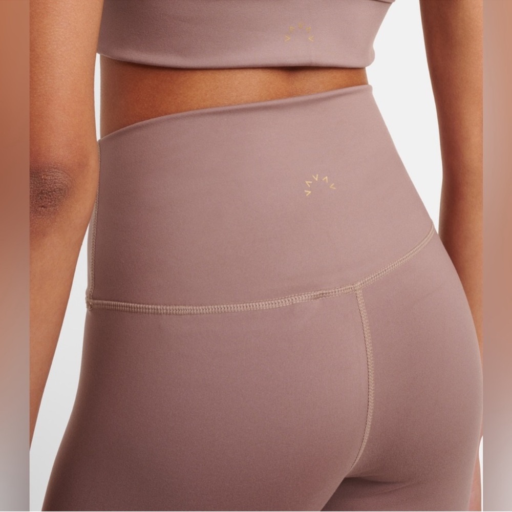 Varley FreeSoft High Rise Leggings 25” Taupe L NWT - Picture 6 of 12